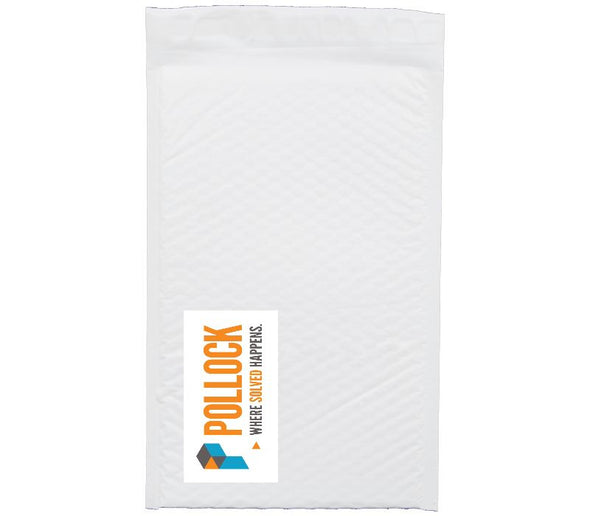 Custom Printed TuffGard&reg;; Mailer - White No. 3 (8.5" x 14.5")