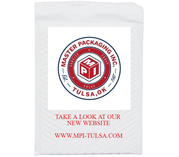 Custom Printed TuffGard&reg;; Mailer - White No. 2 (8.5" x 12")